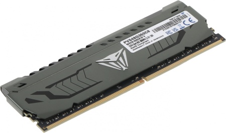 Память DDR4 8Gb 3600MHz Patriot PVS48G360C8 Viper Steel RTL Gaming PC4-28800 CL18 DIMM 288-pin 1.35В с радиатором Ret