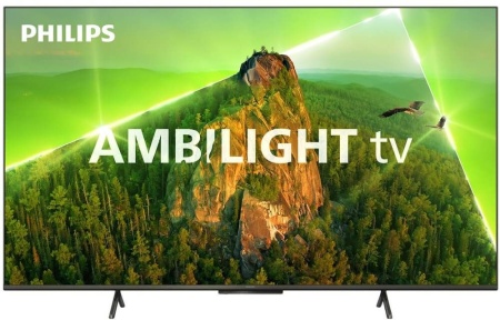 Телевизор LED Philips 50" 50PUS8108/60 Series 8 серебристый 4K Ultra HD 60Hz DVB-T DVB-T2 DVB-C DVB-S DVB-S2 USB WiFi Smart TV (RUS)