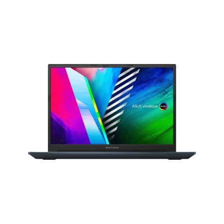 Ноутбук ASUS Vivobook Pro 14 OLED M3401QA-KM015 Ryzen 7 5800H/16Gb/SSD512Gb/14"/2.8K (2880 x 1800)/noOS/Quiet Blue (90NB0VZ2-M00860)