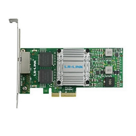 Сетевая карта LR-Link NIC PCIe x4, 2 x 1G, Base-T, Intel I350 chipset (FH+LP)