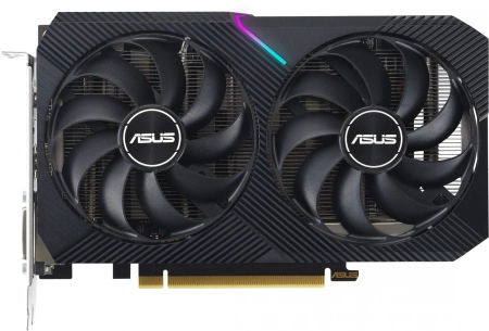 Видеокарта Asus PCI-E 4.0 DUAL-RTX3050-8G-V2 NVIDIA GeForce RTX 3050 8Gb 128bit GDDR6 1777/14000 HDMIx1 DPx3 HDCP Ret