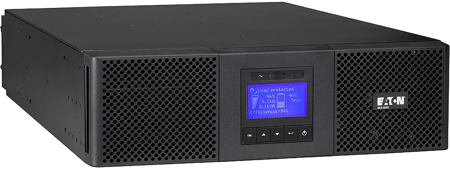 Источник бесперебойного питания Eaton 9SX 5000i RT3U 4500Вт 5000ВА черный