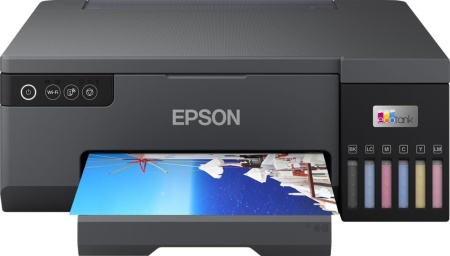 Принтер струйный Epson L8050 (C11CK37405/C11CK37506) A4 WiFi черный