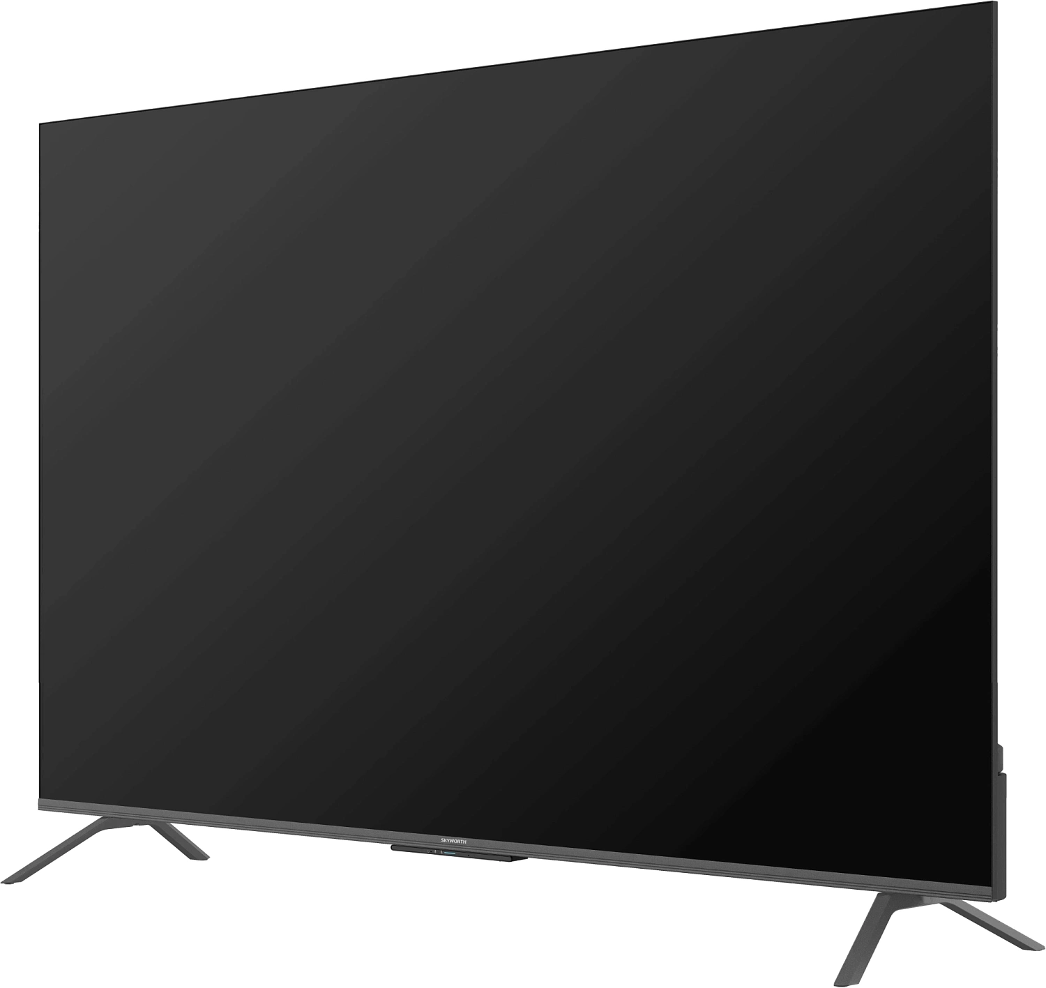Телевизор QLED Skyworth 65" 65Q66H Google TV Frameless черный/серебристый 4K Ultra HD 60Hz DVB-T DVB-T2 DVB-C DVB-S DVB-S2 USB WiFi Smart TV