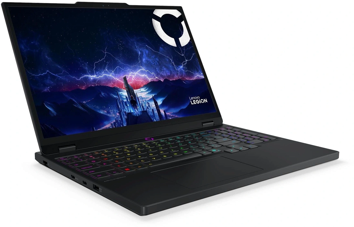 Ноутбук Lenovo Legion 5 15IRX10 Core Ultra 7 255HX 16Gb SSD512Gb NVIDIA GeForce RTX5050 8Gb 15.1" OLED WQXGA (2560x1600) без ОС black WiFi BT Cam (83F0000DRK)