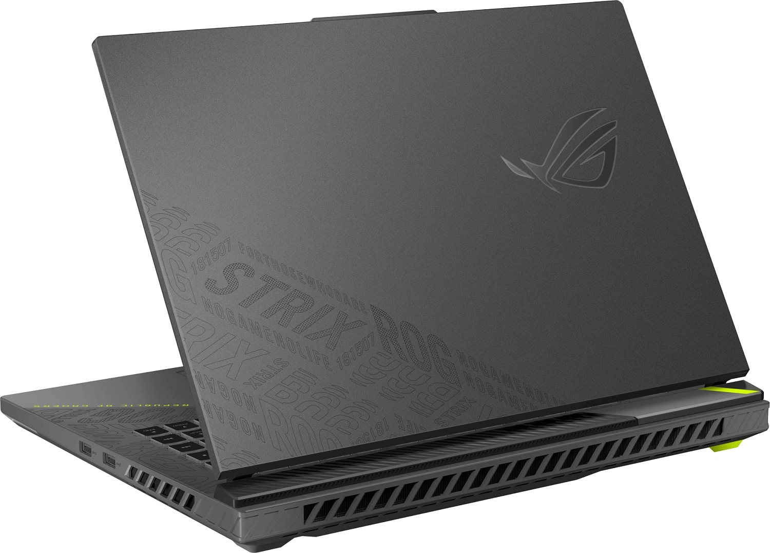 Ноутбук Asus ROG Strix G16 G614PP-TS206 Ryzen 9 8940HX 32Gb SSD512Gb NVIDIA GeForce RTX 5070 8Gb 16" IPS 2.5K (2560x1600) без ОС green WiFi BT Cam (90NR0L68-M009F0)