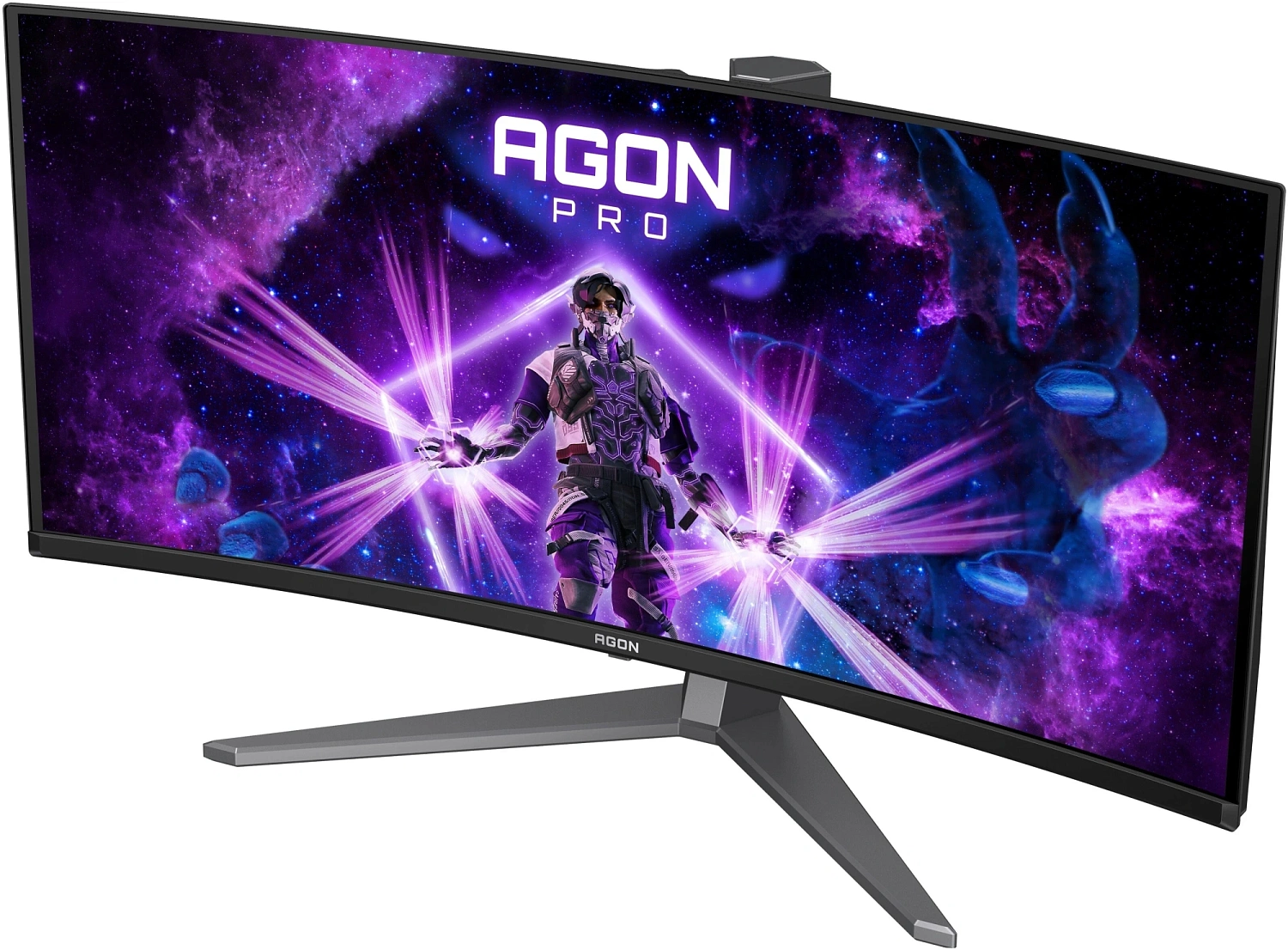 Монитор AOC 34" Agon Pro AG346UCD черный QD OLED LED 21:9 HDMI M/M матовая HAS 250cd 178гр/178гр 3440x1440 175Hz DP WQ HD 2K (1440p) USB 10.82кг