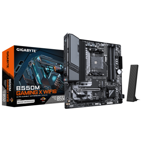 Материнская плата Gigabyte B550M GAMING X WIFI6, RTL