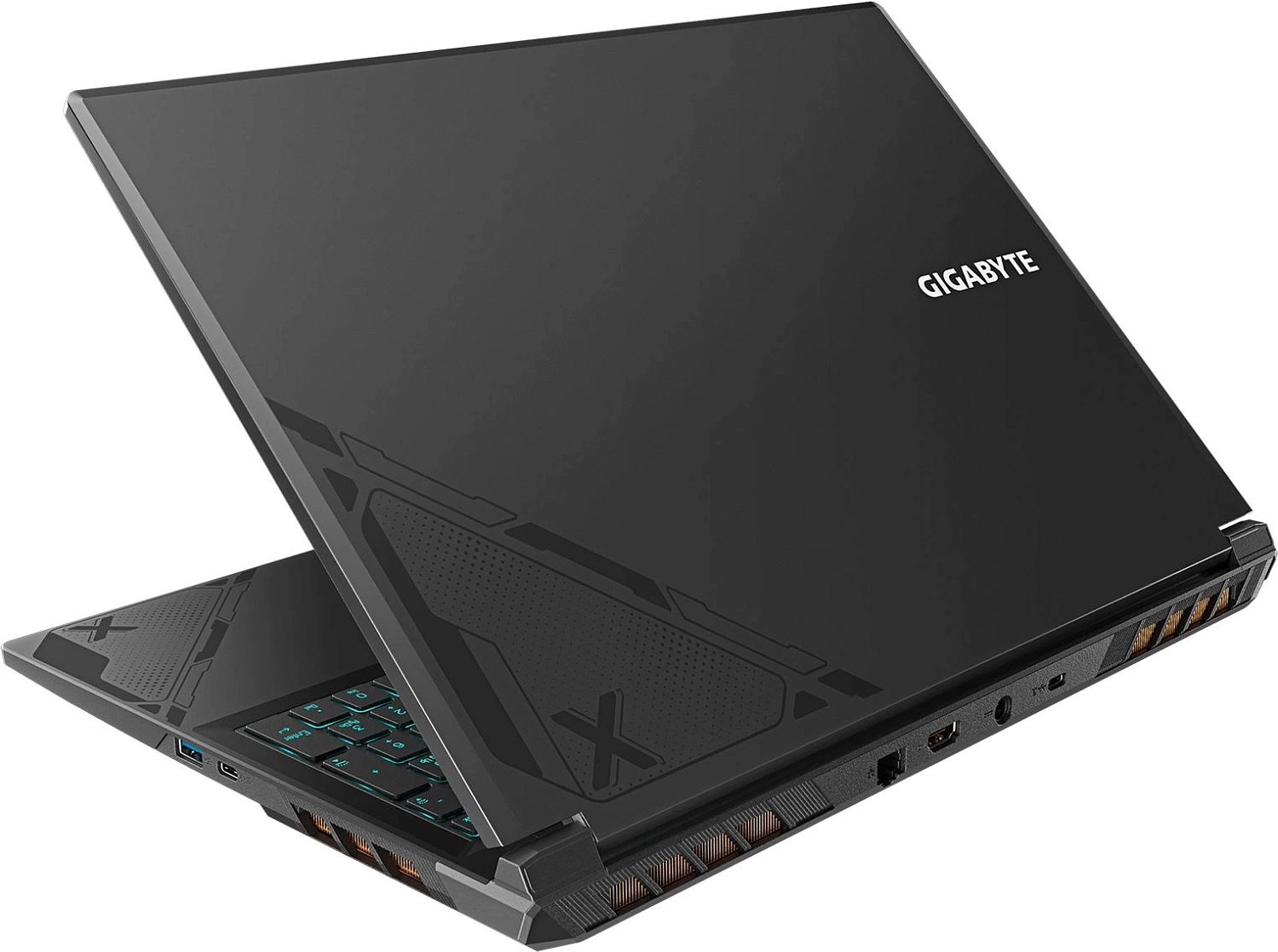 Ноутбук Gigabyte G6X Core i7 13650HX 16Gb SSD1Tb NVIDIA GeForce RTX4060 8Gb 16" IPS FHD+ (1920x1200) Windows 11 Home black WiFi BT Cam (9KG-43KZ854SH)