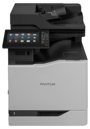 Цветное лазерное мфу Pantum CM8000FD Color laser, A4, 57 ppm (max 350 000 p/mon), 1,6 GHz, 1200x1200 dpi, 2048 mb RAM, paper tray 550 pages, USB, LANi, start. cartridge 8000/17000 page