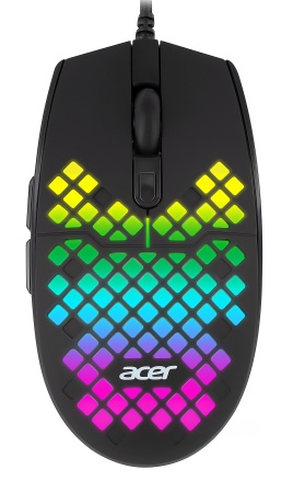 Мышь Acer OMW134 черный оптическая (3200dpi) USB (5but)