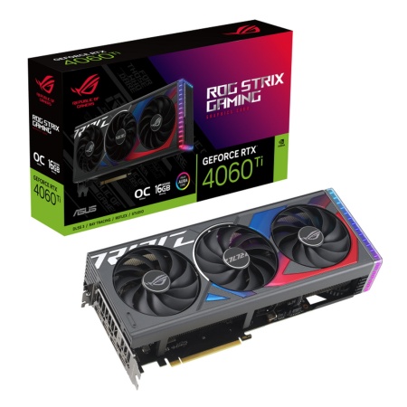 ROG-STRIX-RTX4060TI-O16G-GAMING /RTX4060TI 16G,HDMI,DP*3,16G,D6