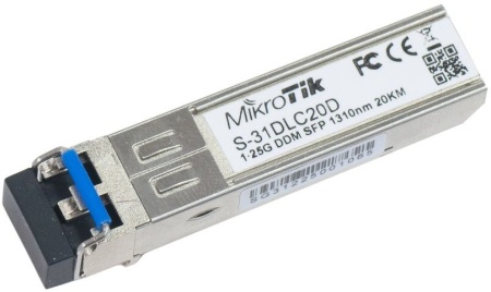 Модуль MikroTik S-31DLC20D Single Mode Dual LC 20km OEM