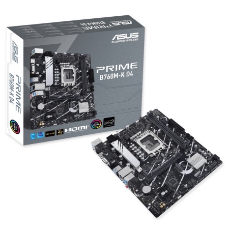 PRIME B760M-K D4 /LGA1700,B760,USB3.2 GEN 1,MB (90MB1DS0-M0EAY0) /LGA1700,B760,USB3.2 GEN 1,MB (90MB1DS0-M0EAY0)