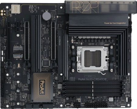 Материнская плата ASUS PROART B650-CREATOR, Socket AM5, B650, 4*DDR5, HDMI, 4xSATA3 + RAID, M2, Audio, Gb LAN, USB 3.2, USB 2.0, ATX; 90MB1C40-M0EAY0