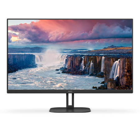 Монитор 27" AOC 27V5CE 1920x1080 75Hz IPS LED 16:9 4ms HDMI 1xUSB-C/4xUSB 3.2 20M:1 1000:1 178/178 300cd Tilt  Speakers Black