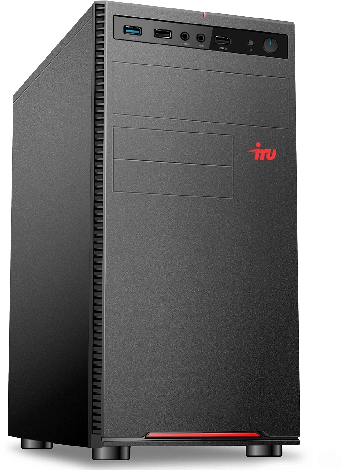 ПК IRU Опал 615 MT i5 12400 (2.5) 16Gb SSD256Gb RTX4060 8Gb Free DOS GbitEth 600W черный (2052601)