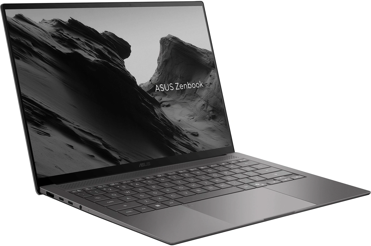 Ноутбук Asus Zenbook S 14 OLED UX5406AA-SW076W Core Ultra 7 258V 32Gb SSD1Tb Intel Arc 140V 14" OLED 3K (2880x1800) Windows 11 Home l.grey WiFi BT Cam Bag (90NB16Q6-M00CY0)