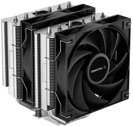 Устройство охлаждения(кулер) Deepcool AG620 Soc-AM5/AM4/1151/1200/2066/1700 4-pin 15-29dB Al+Cu 260W 1300gr Ret