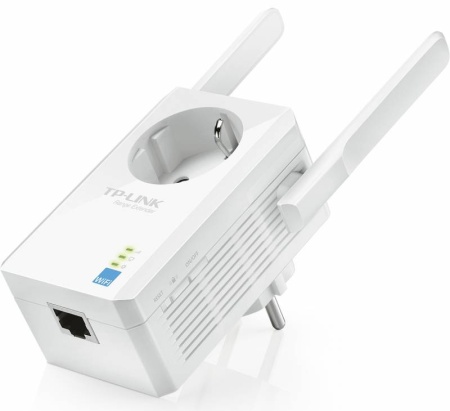 Повторитель беспроводного сигнала TP-Link TL-WA860RE N300 10/100BASE-TX белый