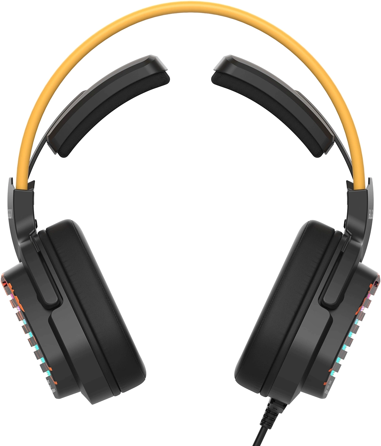 Наушники с микрофоном A4Tech Bloody G565 черный/рисунок 0.2м мониторные оголовье (G565 ENERGY BLACK)