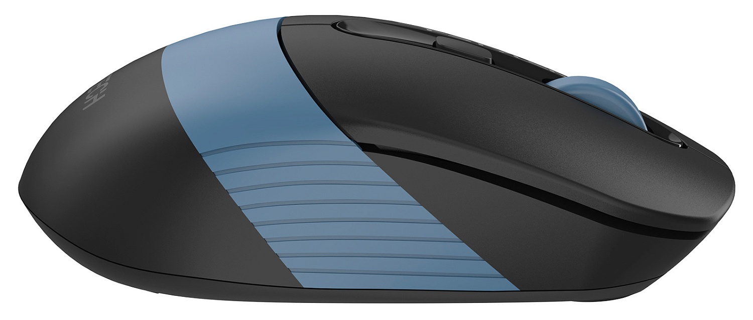 Мышь A4Tech Fstyler FB10C черный/синий оптическая (2400dpi) беспроводная BT/Radio USB (4but) Мышь A4Tech Fstyler FB10C черный/синий оптическая (2400dpi) беспроводная BT/Radio USB (4but)