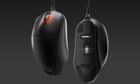 Мышь Steelseries Prime + черный оптическая (18000dpi) USB (6but)