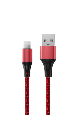 Кабель Accesstyle AL24-F100M Red+Black