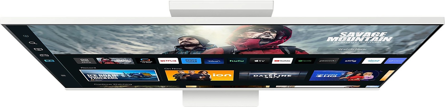 Монитор Samsung 32" Smart monitor M8 S32CM801UI VA 3840x2160 4ms 400cd 3000:1 178/178 HDMI USB-C USB-hub MM Camera SmartTizen 60Hz HDR10+ sRGB 99% HAS Pivot WiFi5 Bluetooth5.2 VESA White