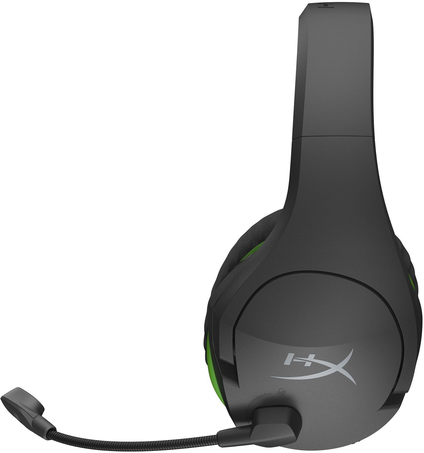 Наушники с микрофоном HyperX Core Xbox черный/зеленый накладные Radio оголовье (HHSS1C-DG-GY/G)