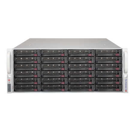 Серверный корпус SuperMicro CSE-846BE2C-R609JBOD 4U, 24x 3.5" hot-swap HDD