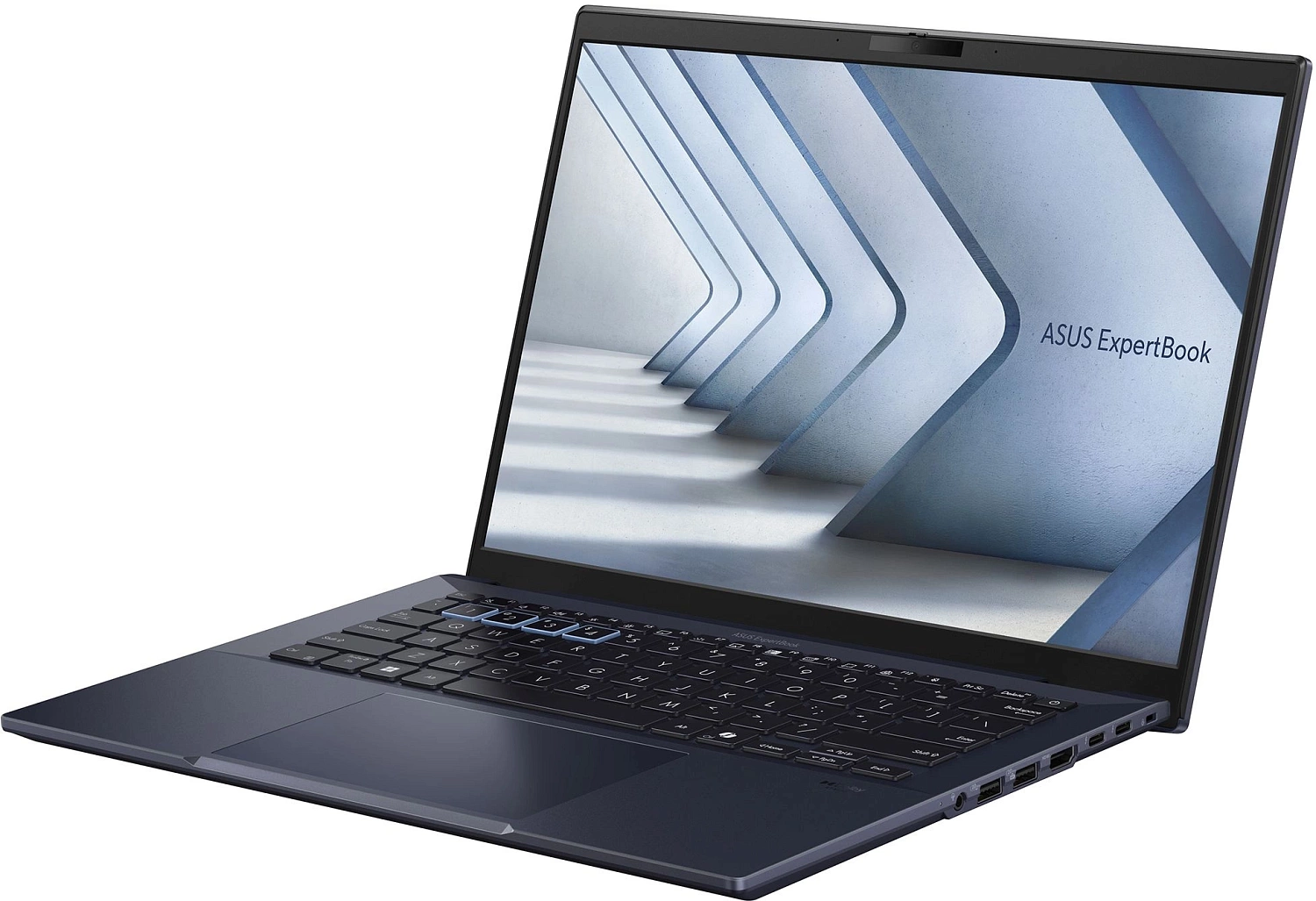 Ноутбук ASUS ExpertBook Advanced  B5404CVA-QN0099 14.0" IPS I5-1335U 16GB 512GB 2280 PCIE G4 (PERFORMANCE) SSD 14.0  WQXGA(WQ) 2560x1600 16:10 Bend+500nits(HDR) Anti-Glare DCI-P3:100% Wide View Without OS