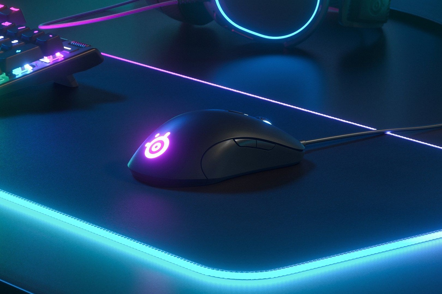Мышь Steelseries Sensei Ten черный оптическая (18000dpi) USB (7but) Мышь Steelseries Sensei Ten черный оптическая (18000dpi) USB (7but)