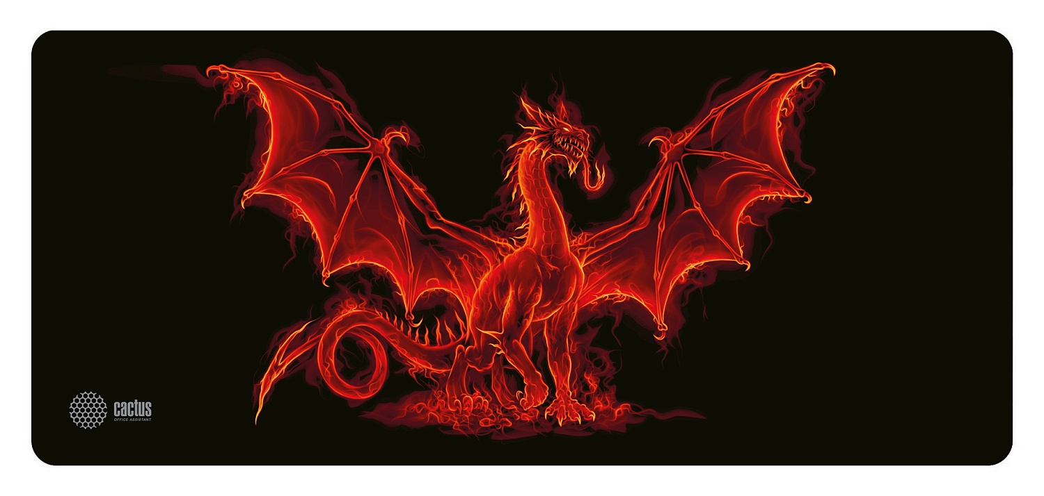 Коврик для мыши Cactus CS-MP-PRO07XXL Dragon 900x400x3мм