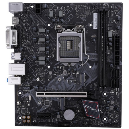 BATTLE-AX B560M-D PRO V20, Socket 1200, Intel®B560, 2xDDR4-3200, D-SUB+DVI-D+HDMI, 1xPCI-Ex16, 1xPCI-Ex1, 4xSATA3, 2xM.2, 6 Ch Audio, GLan, (2+2)xUSB2.0, (4+2)xUSB3.2, 1xPS/2, mATX, RTL {}