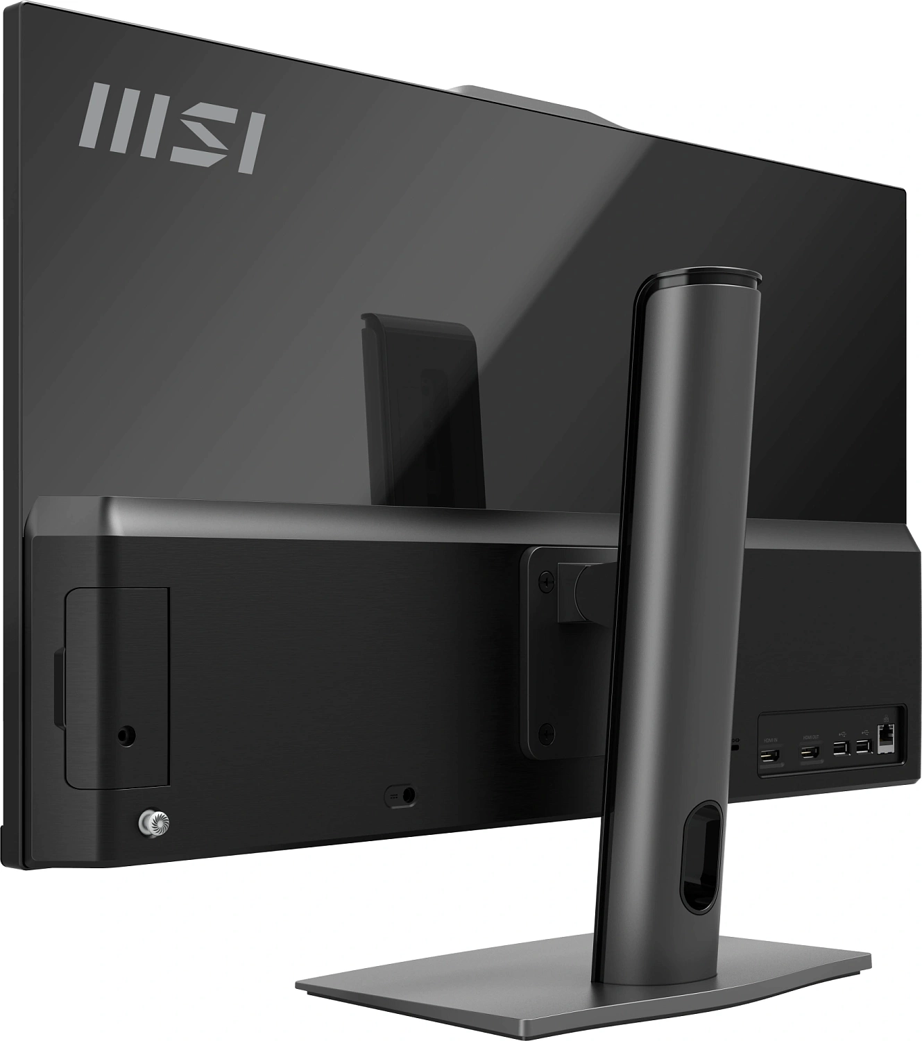 Моноблок MSI Modern AM272P 1MA-1461XRU 27" Full HD Core 5 120U 16Gb SSD500Gb Graphics без ОС GbitEth WiFi BT клавиатура мышь Cam черный 1920x1080