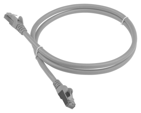 Патч-корд Lanmaster LAN-PC45/S6-3.0-GY FTP RJ-45 вил.-вилка RJ-45 кат.6 3м серый LSZH (уп.:1шт)