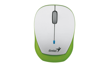 Мышь беспроводная Micro Traveler 9000R V3 зелёный/белый (Green), встроенная перезаряжаемая Li-polymer battery ( 240mAh) new package