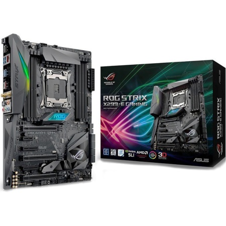 ROG STRIX X299-E GAMING II LGA2066 ATX 8xDDR4 3xPCIEx16 PCIEx4 PCIEx1 3xM.2 GLAN 2.5GLAN WIFI RTL {5} (473231)