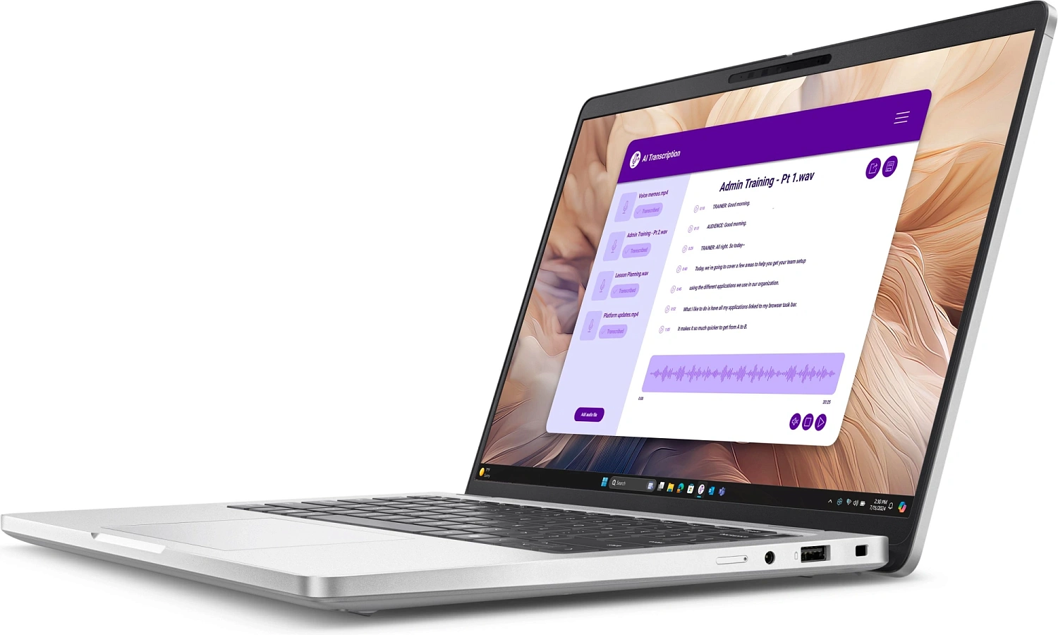 Ноутбук Dell Pro 14 Plus Core Ultra 5 235U 16Gb SSD512Gb Intel Graphics 14" WVA FHD+ (1920x1200) Linux grey WiFi BT Cam (PRO14PL-5653)