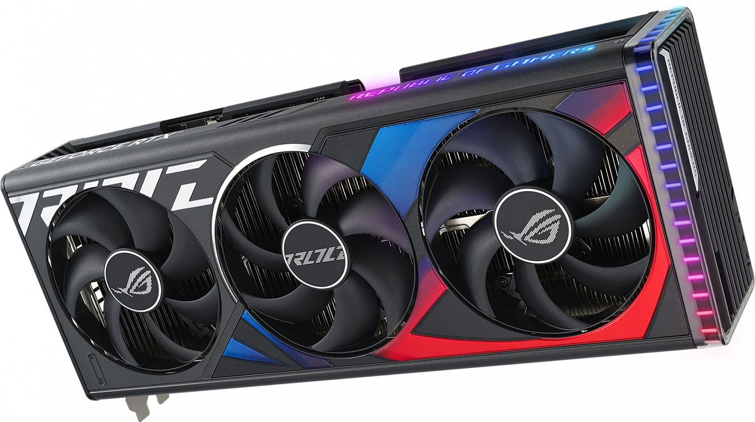 Видеокарта Asus PCI-E 4.0 ROG-STRIX-RTX4080S-O16G-GAMING NVIDIA GeForce RTX 4080 Super 16Gb 256bit GDDR6X 2640/23000 HDMIx2 DPx3 HDCP Ret