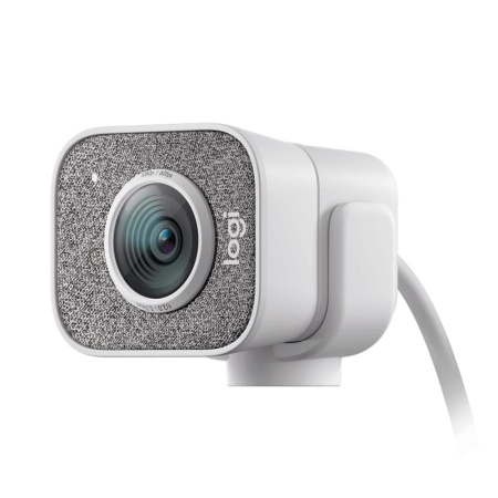 Веб-камера Logitech StreamCam White для стримминга, белая, 2Mp, FullHD (до 1080p@60fpsв MJPEG), автофокус, угол обзора 78°, универсальное крепление, USB Type-C кабель 1.5м