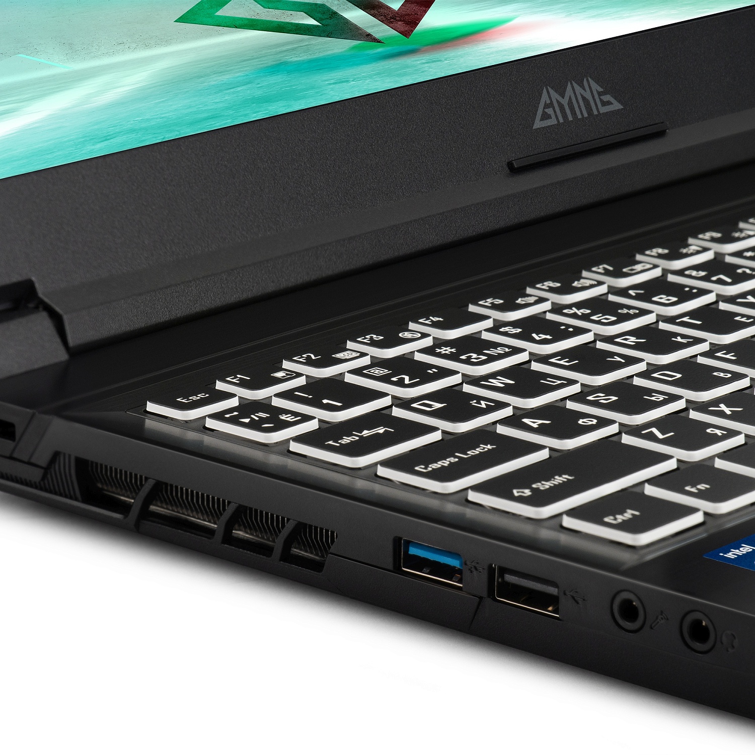 Ноутбук GMNG Skill Core i7 12700H 32Gb SSD1Tb NVIDIA GeForce RTX 3060 6Gb 15.6" IPS QHD (2560x1440) noOS black WiFi BT Cam 3410mAh (MN15P7-BEСN01)