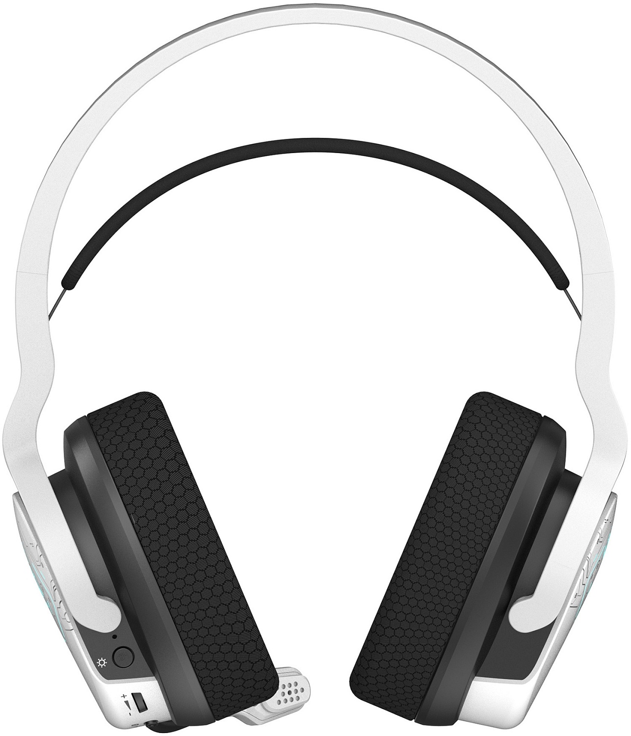 Наушники с микрофоном A4Tech Bloody GR370 белый мониторные BT оголовье (GR370)