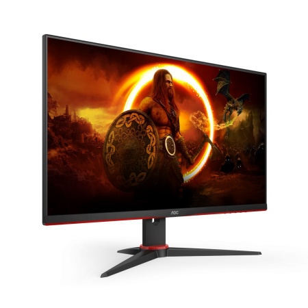 23.8" AOC 24G2SAE/BK Black-Red (VA, 1920x1080, HDMI+HDMI+DP, 1 ms, 178°/178°, 350 cd/m, 3000:1, 165Hz, MM) (199919)