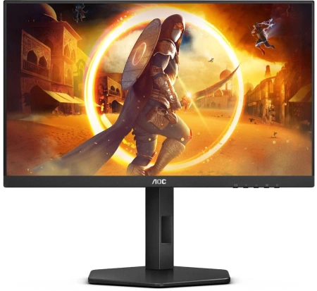 Монитор AOC 23.8" Gaming 24G4X черный IPS LED 16:9 HDMI M/M матовая HAS Piv 1300:1 300cd 170гр/160гр 1920x1080 DP FHD