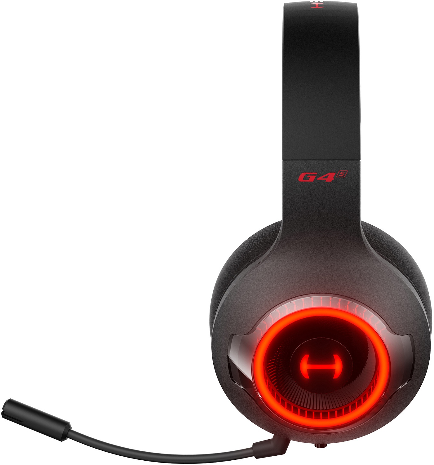 Наушники с микрофоном Edifier G4 S черный 1.3м мониторные BT оголовье