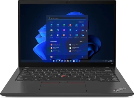 Ноутбук Lenovo ThinkPad T14 G3 Core i5 1235U 16Gb SSD512Gb Intel Iris Xe graphics 14" IPS WUXGA (1920x1200) Windows 10 Professional black WiFi BT Cam (21AH00BPUS)