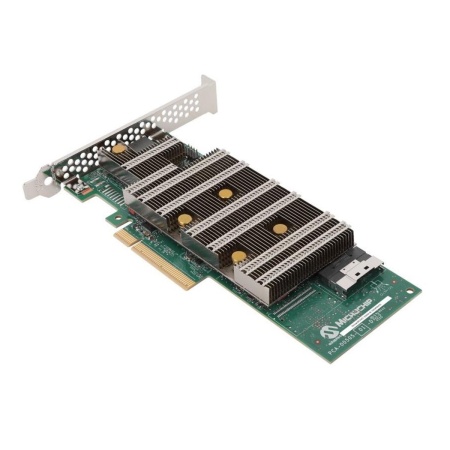 RAID-контроллер Microsemi Adaptec SmartRAID 3254-8i (32548IXS) PCIe 4.0 x8, LP, 24G SAS/SATA/NVMe, RAID 0,1,5,6,10,50,60, 8port(1x SFF-8654), 4GB Cache, Cache Backup, maxCache, конденсатор в комплекте, RTL . (R8i)