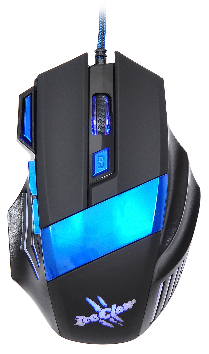 Мышь Оклик 775G Ice Claw черный оптическая (2400dpi) USB (7but) Мышь Оклик 775G Ice Claw черный оптическая (2400dpi) USB (7but)